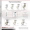 Service Caster 8 Inch Heavy Duty Nylon Caster with Roller Bearing and Brake SCC-35S820-NYR-SLB - alternate 4